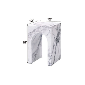 Fritzy - End Table - Engineered Stone Finish