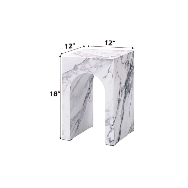 Fritzy - End Table - Engineered Stone Finish