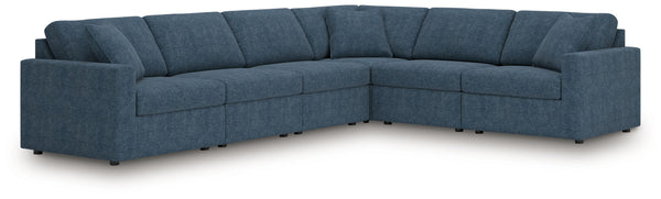 Looking cool and contemporary is great. But when it comes down to it, youâ€™re all about low-maintenance lounging. With the performance fabric on this sectional, cleaning spills is a breeze. And its customizable modular design caters to your ever-changing