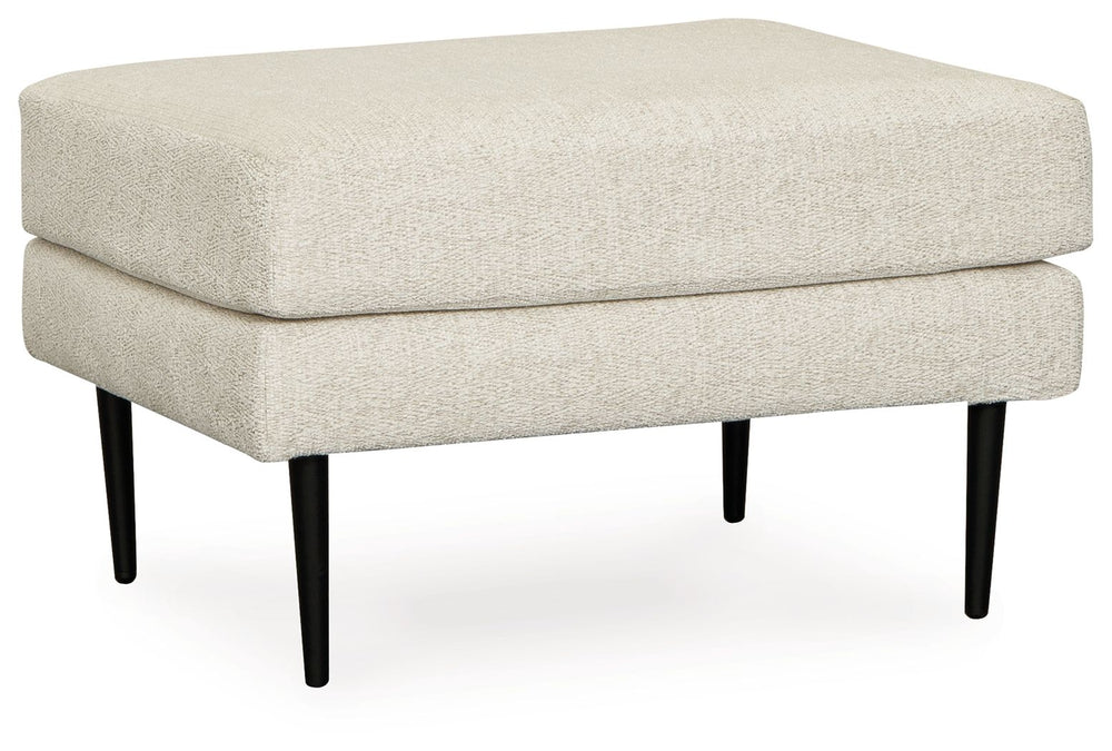 Simple comfort meets modern function in this ottoman. An apt addition to apartments and other small spaces, the slim-profiled companion piece welcomes you with its cozy character. A subtle chevron pattern refreshes the classic neutral hue, elevating the l