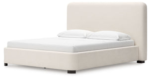 Brintstreet - Beige - California King Upholstered Bed