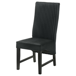 Barrand - Upholstered Dining Side Chair (Set of 2) - Black