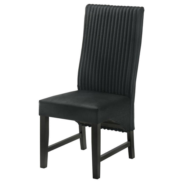 Barrand - Upholstered Dining Side Chair (Set of 2) - Black