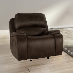 Brookings - Glider Recliner - Brown