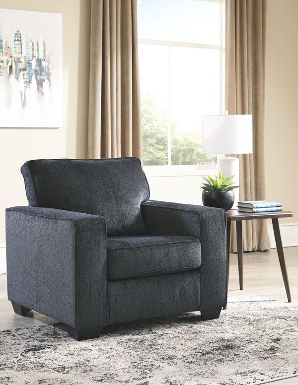  this chair in slate gray is sure to play well with