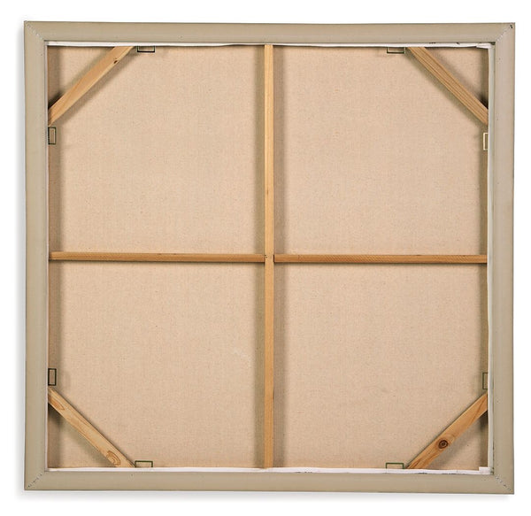 Weatheridge - Grey / Gold - Wall Art