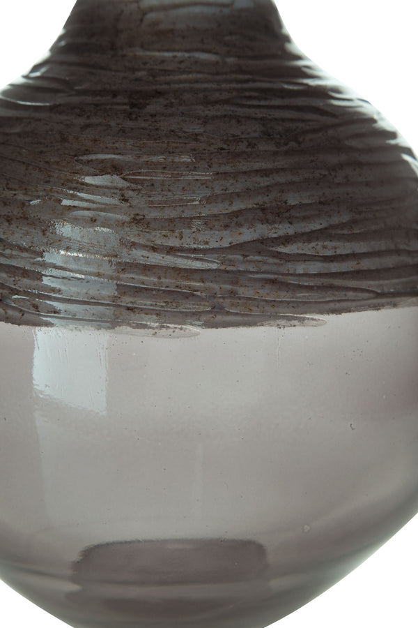 Harpwick - Iridescent Gray - Vase - 8"