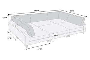  plush areas that provide a truly luxurious