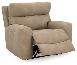Next-Gen Durapella - Sand - 7 Pc. - 6-Piece Power Reclining Sectional