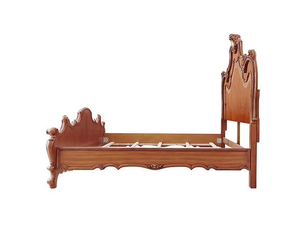 Picardy - California King Bed - Honey Oak Finish