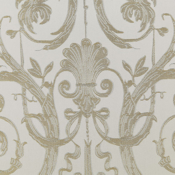 Bently - Side Chair (Set of 2) - Fabric & Champagne Finish