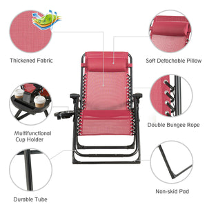 This recliner will be a perfect choice to have a nap in hot summer or enjoy the sunshine. Â  The cool and breathable fabric will never make you sultry even in summer. Its waterproof and sun-resistant performances allow you to place it outdoor with no worr