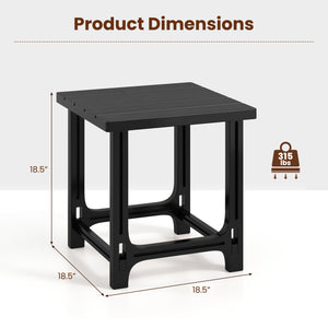 0-screw  snap-fit structure assembles in around 3 min<br>Wood-look texture offers style without extra upkeep<br>Perfect for outdoor and poolside use with all-weather HDPE material<br>Waterproof  fade-resistant and low-maintenance for year-round beauty<br>