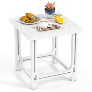 0-screw  snap-fit structure assembles in around 3 min<br>Wood-look texture offers style without extra upkeep<br>Perfect for outdoor and poolside use with all-weather HDPE material<br>Waterproof  fade-resistant and low-maintenance for year-round beauty<br>