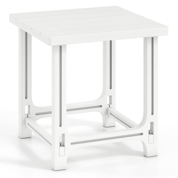 0-screw  snap-fit structure assembles in around 3 min<br>Wood-look texture offers style without extra upkeep<br>Perfect for outdoor and poolside use with all-weather HDPE material<br>Waterproof  fade-resistant and low-maintenance for year-round beauty<br>