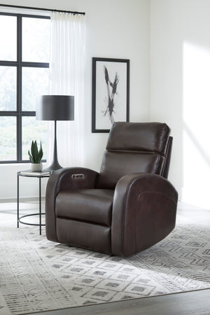 Devin - Power Recliner (Set of 2) - Pebble Brown