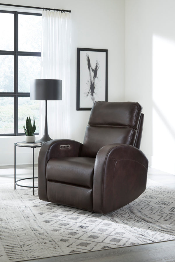 Devin - Power Recliner (Set of 2) - Pebble Brown