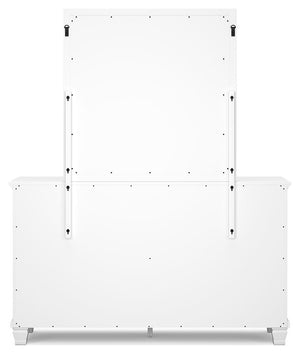 Fortman - White - Dresser And Mirror