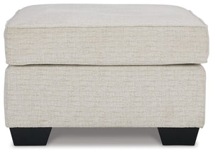 Cashton - Snow - Ottoman