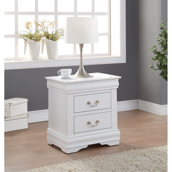 Louis Philippe - Nightstand - White