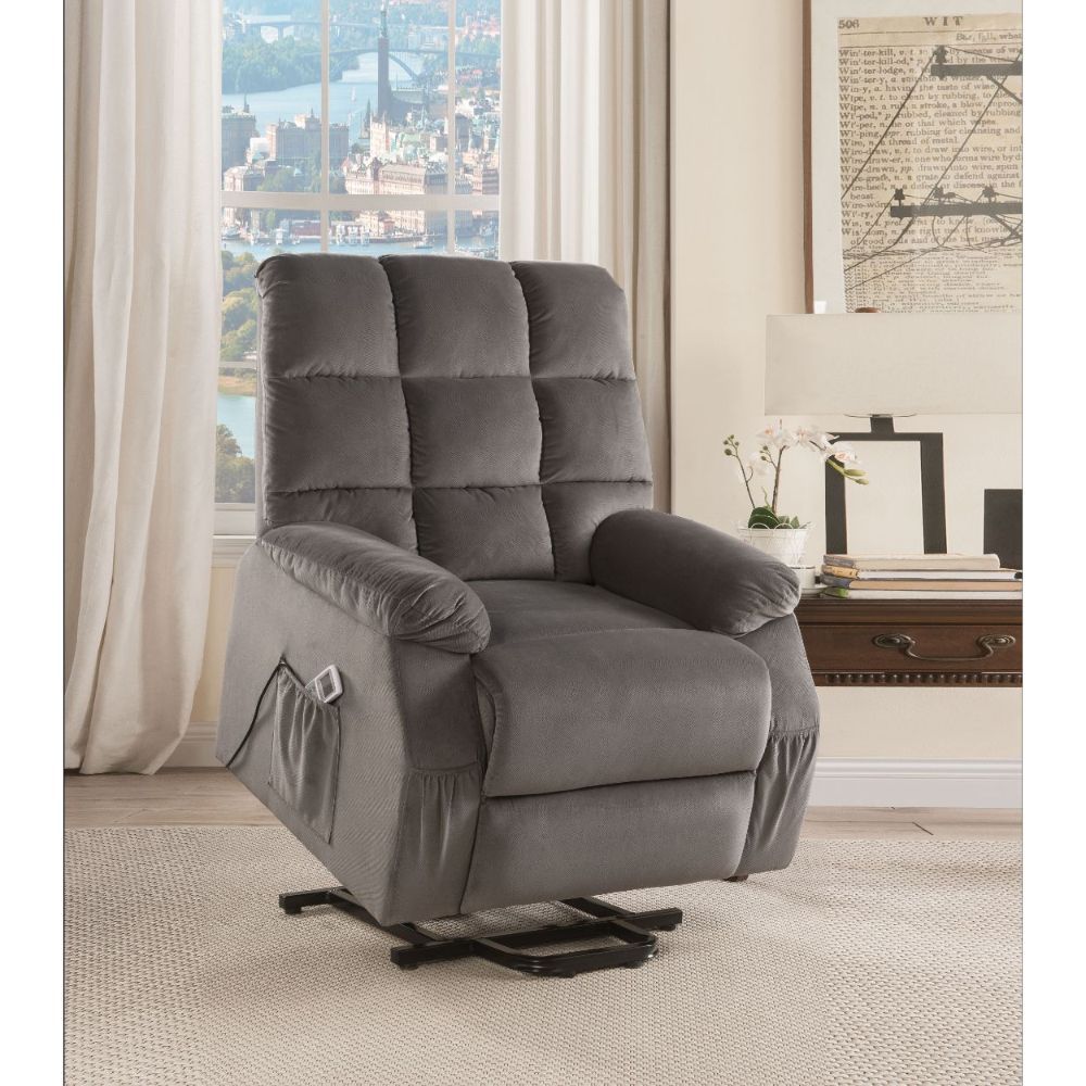 KD Back, Power Lift, Massage & Heat Function â€¢ Wired Controller Included â€¢ Tight Back & Seat Cushion â€¢â€¢ CONSTRUCTION â€¢â€¢ SEAT: Pocket Coil, Inside Frame: Pine Wood, Ply, Foam