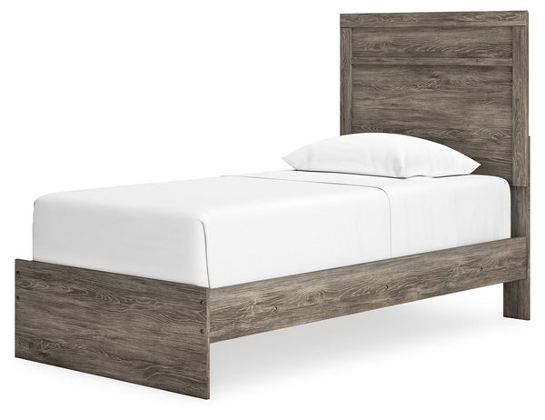 Ralinksi - Gray - Twin Panel Bed