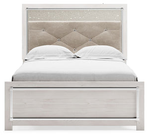 Altyra - White - Full Panel Bed