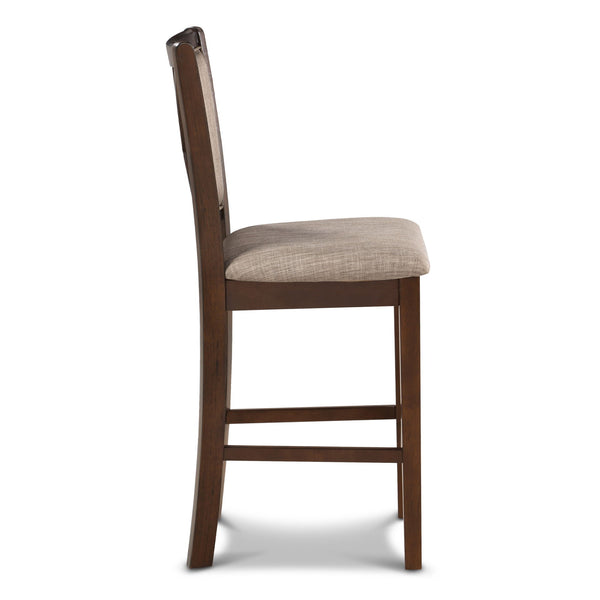 Amy - Counter Chair (Set of 2) - Cherry