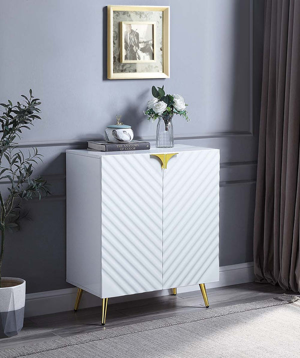 Gaines - Console Table - White - 28-"