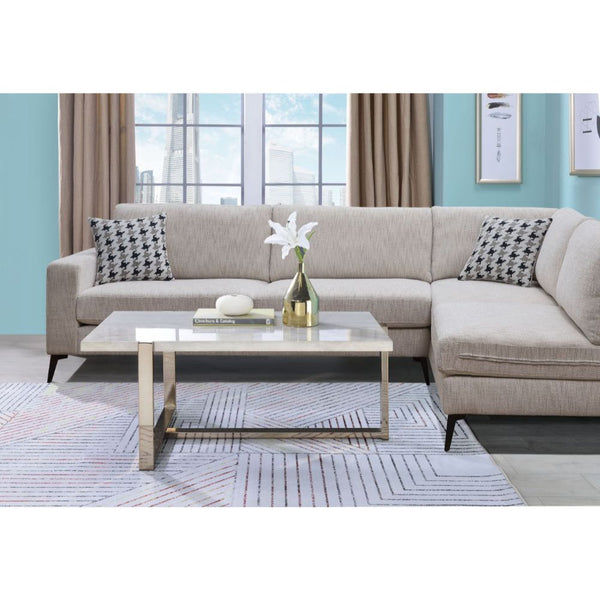 and faux marble table tops the Feit occasional tables offer a delicate and gorgeous structure. These highly recommended tables will be a prominent furniture piece in any living room with its bright color 