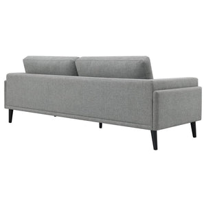 Rilynn - Upholstered Track Arm Sofa - Gray