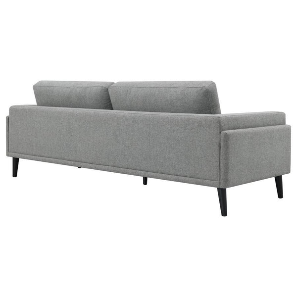 Rilynn - Upholstered Track Arm Sofa - Gray