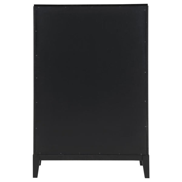 Brookmead - 5-Drawer Bedroom Chest - Black