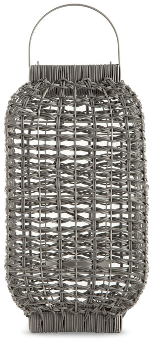 Evonne - Antique Gray - Lantern - Medium