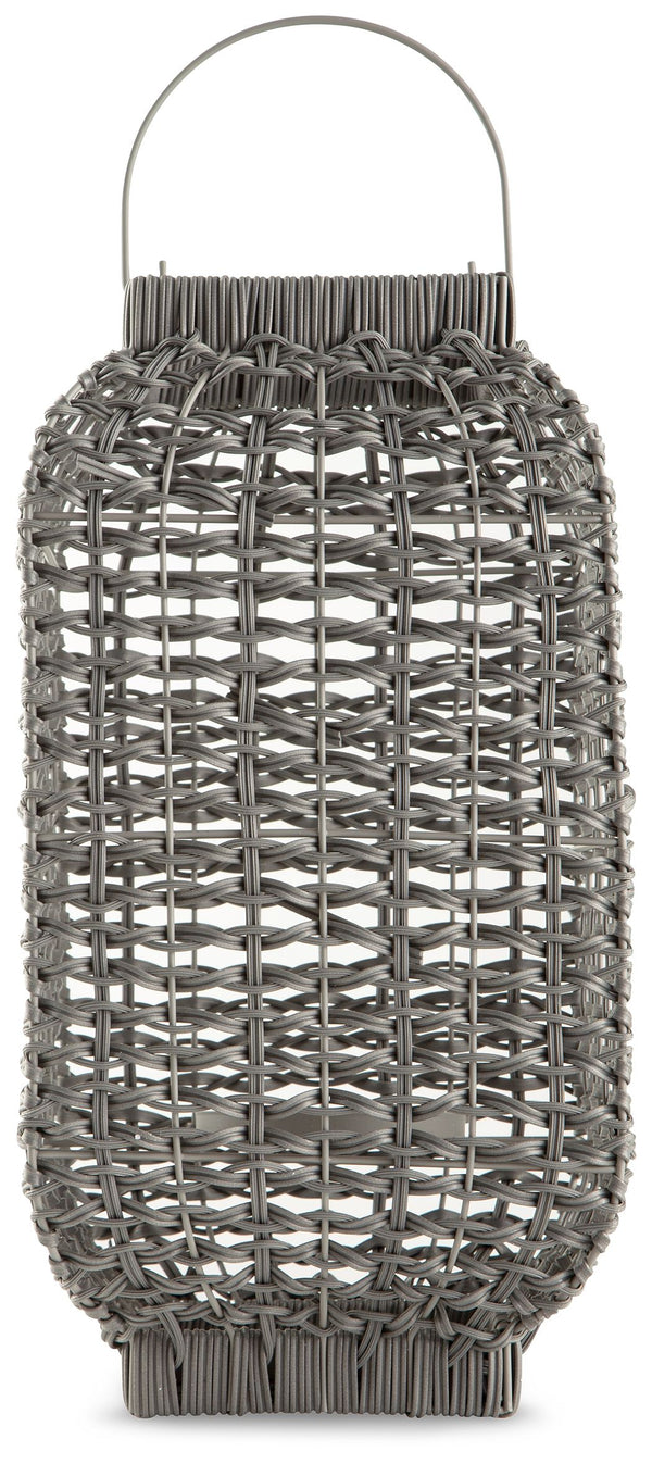 Evonne - Antique Gray - Lantern - Medium