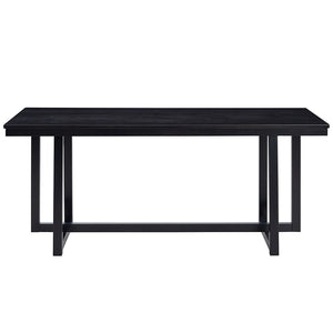  exudes contemporary charm and elegance. Its sturdy construction and sleek lines provide a modern centerpiece for your dining area. Perfect for both intimate dinners and larger gatherings