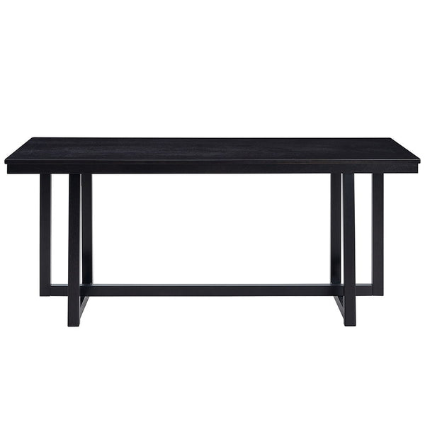  exudes contemporary charm and elegance. Its sturdy construction and sleek lines provide a modern centerpiece for your dining area. Perfect for both intimate dinners and larger gatherings