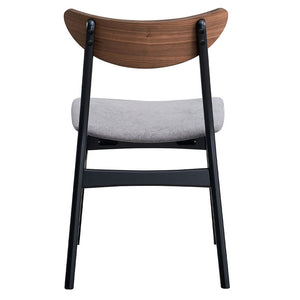  while the black legs provide a modern contrast. Perfect for family dinners or entertaining gue