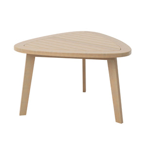 The Radius Patio End Table is designed for both durability and timeless appeal, making it a reliable addition to your outdoor space. Crafted from FSC-Certified Acacia solid wood, this table boasts exceptional strength and is naturally resistant to the ele
