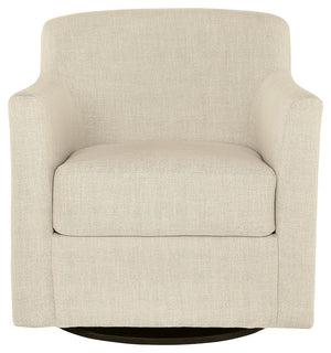 Bradney - Beige - Swivel Accent Chair