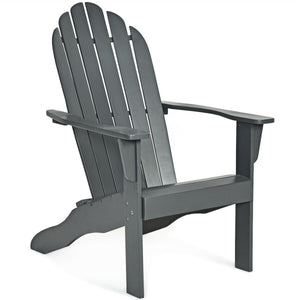 Made of durable acacia wood and galvanized screws  the Adirondack chair has solid structure and large weigh capacity for outdoor using. Â  In addition to durability  this chair is also very comfortable. Combine ergonomic design with wood slat style  it is