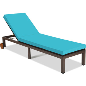 Sturdy metal frame supporting  holds up to 375 lbs<br>Ergonomic backrest in 5 tilting positions  fits your body curve to a better enjoyment<br>Soft & comfortable cushion with high resilience  provides a more comfortable relax<br>Environmentally friendly P