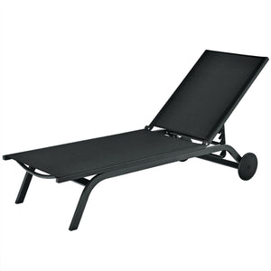 Are you looking for a chaise lounge to take a nap on the balcony  backyard or garden? Come and check out this adjustable lounge chair! Â  The adjustable backrest of chaise lounge with six positions will satisfy your different needs of reading  lying and s