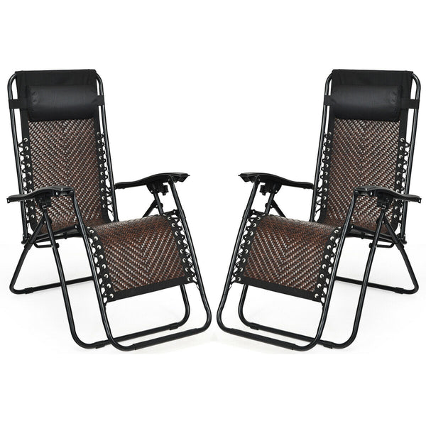 Coming with the wonderful craftsmanship  this chair can emulate the weightlessness experienced in space and provide you with maximum comfort with premium rattan seat. Â  Made of solid steel frame  the chair is stable enough to ensure a long service time. 