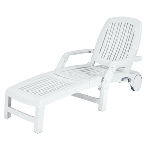 This sun lounger is your best choice for outdoor recreation. The backrest is adjustable for 6 angles so that you can customize the angle you want according to your needs. Â  The folding design is specially designed for you to save storage space when not i