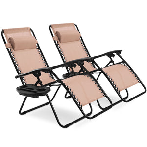 Strong double bungee ropes and rustproof frame ensure a long-time use <br>Adjustable padded pillow for both headrest and lumbar support <br>Add extra stability with reinforced triangular structure and non-slip foot pads <br>Designed with a locking system 