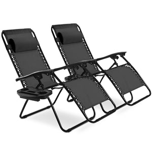 Strong double bungee ropes and rustproof frame ensure a long-time use <br>Adjustable padded pillow for both headrest and lumbar support <br>Add extra stability with reinforced triangular structure and non-slip foot pads <br>Designed with a locking system 
