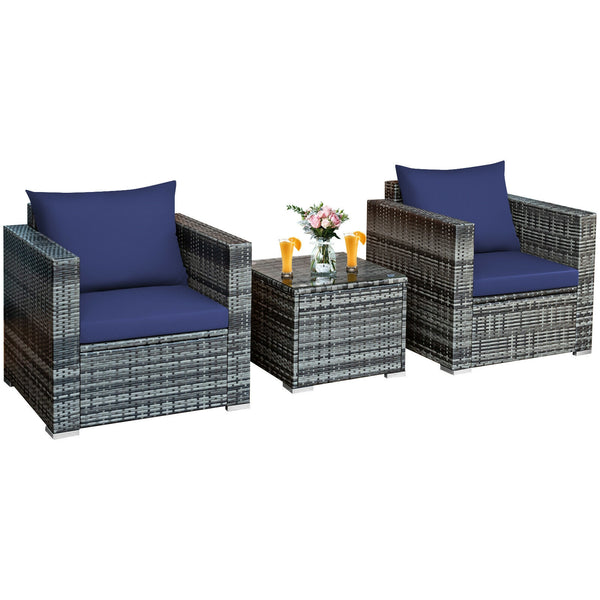 A strong and sturdy steel frame ensures sturdiness <br>Hand-woven rattan is breathable and durable <br>A wide armrest at a suitable height is good for relaxing your arm <br>Thick and soft cushion with a high-density sponge for your hip and back <br>Cover 