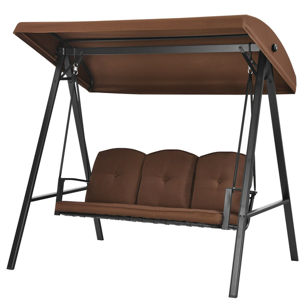 Enjoys shade coverage from the sunlight thanks to its adjustable canopy <br>Great for sunbathing because of its removable canopy <br>Strong loading capacity up to 710 lbs with heavy duty steel frame <br>Triangular structure for extra stability <br>Sturdy 