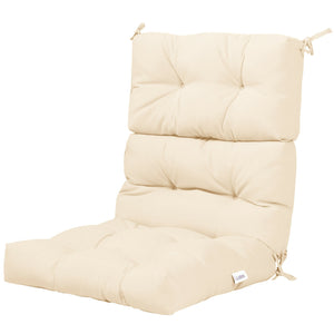 Superior sponge offers comfortable and soft sitting experience for you <br>Woven suede bedford cord provides smooth feeling and extra comfort <br>Convenient for you to suit different furniture with three-fold design <br>High quality string ties are not ea